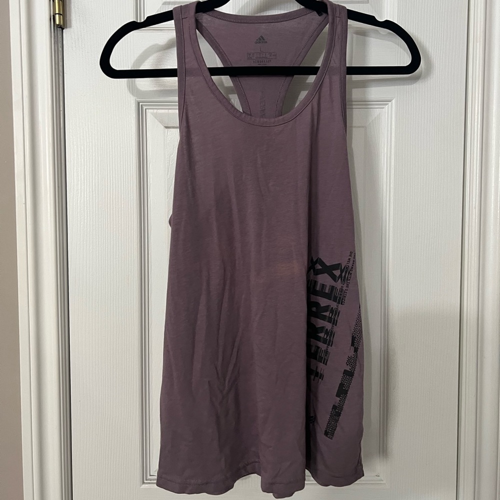 Adidas Large Purple Workout Tank